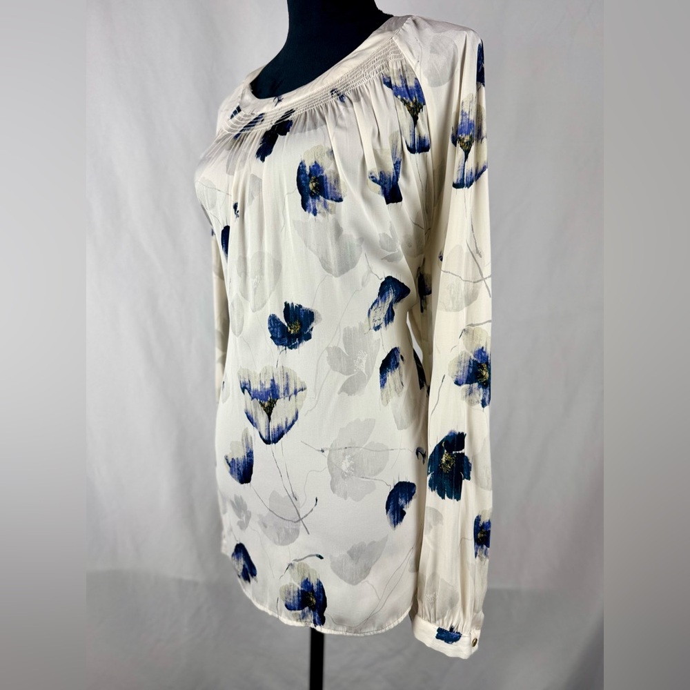 Ava & Viv Floral Long Sleeve Blouse - Picture 2 of 6